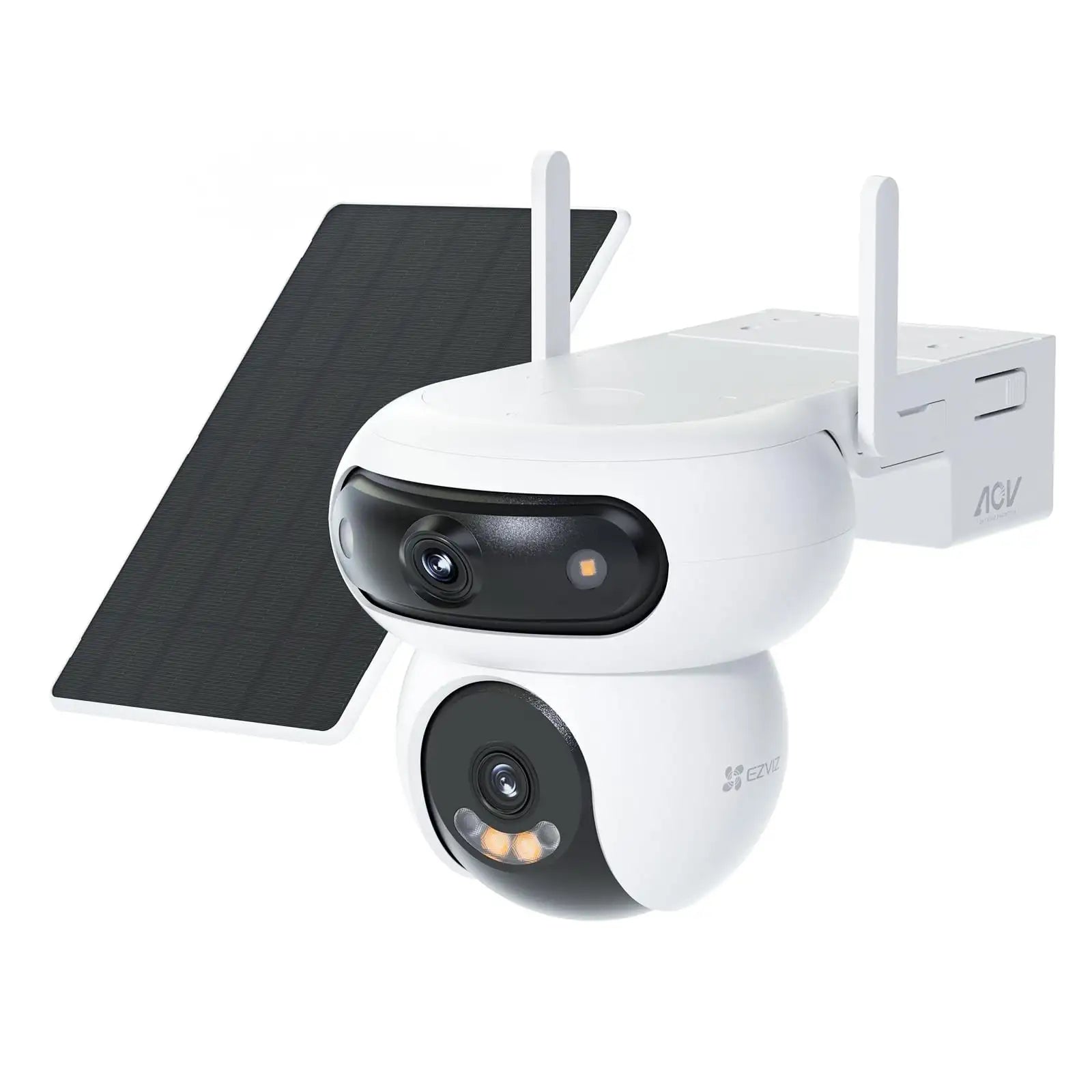 كاميرا ثنائية العدسة EZVIZ HB90/SP Dual Kit 2K⁺ & 2K⁺ & Solar Panel 8W مع لوح شمسي كاميرا ثنائية العدسة EZVIZ HB90/SP Dual Kit 2K⁺ & 2K⁺ & Solar Panel 8W مع لوح شمسي
